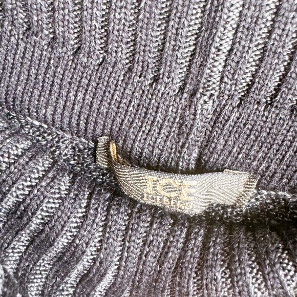 Iceberg Black Metallic Thread Knit Lounge Jogger Pants L - Picture 6 of 7